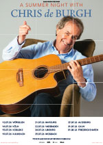 Poster Chris de Burgh Sommer 2026 by KBK GmbH